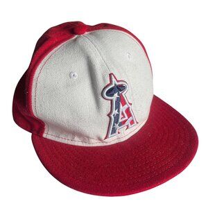 New Era 59fifty Los Angeles Angels Stars & Stripes July 4th On-Field Cap 7 1/4
